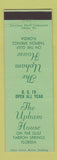 Matchbook Cover - Upham House Tarpon Springs FL