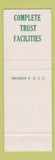 Matchbook Cover - Bank of Palm Beach County FL