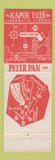 Matchbook Cover - Kapok Tree Clearwater FL Peter Pan Frederick MD