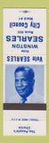 Matchbook Cover - Winston Searles City Council Election Rock Hill SC