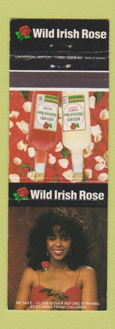 Matchbook Cover - Wild Irish Rose Liquor Black Americana girlie