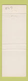 Matchbook Cover - Wild Irish Rose Liquor Black Americana girlie