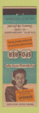 Matchbook Cover - Spohrer Glasses Jackson Heights New York City girlie