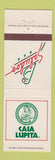 Matchbook Cover - Casa Lupita Saludos Bar girlie