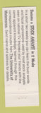 Matchbook Cover - Chevys Mexican Restaurant girlie
