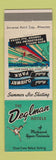 Matchbook Cover - Deglman Hotels Sault Ste Marie MI girlie Ojibway Hotel Park