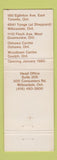 Matchbook Cover - Golden Griddle Pancake House girlie Toronto Willowdale ON WEAR