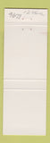 Matchbook Cover - Mistral Restaurant girlie Charleston SC