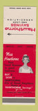 Matchbook Cover - Hawthorne Savings and Loan CA Torrance Los Angeles girlie