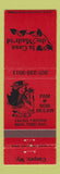 Matchbook Cover - La Casa de Madrid Casper WY girlie