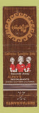 Matchbook Cover - Alphy's Restaurants CA girlie WEAR