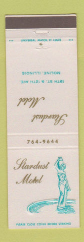 Matchbook Cover - Stardust Motel Moline IL