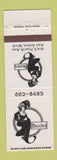 Matchbook Cover - Maude's Ann Arbor MI girlie restaurant
