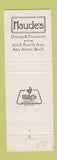 Matchbook Cover - Maude's Ann Arbor MI girlie restaurant