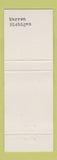 Matchbook Cover - Hollywood Weight Dynamics Warren MI