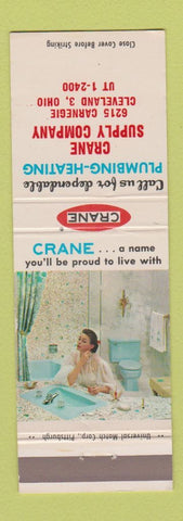 Matchbook Cover - Crane Bathroom Fixtures Cleveland OH girlie