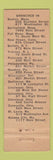 Matchbook Cover - Gorney's Beauty Shops Kresge's girlie Boston Baltimore Buffalo