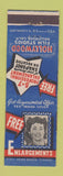 Matchbook Cover - Hollywood Film Studios Hollywood CA Photo Enlargements