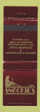 Matchbook Cover - Snookie's Restaurant Lancaster PA girlie WEAR