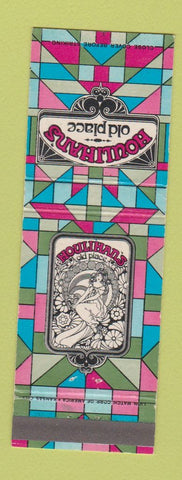 Matchbook Cover - Houlihan's Old Place girlie Atlanta St Louis Kansas City