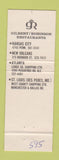 Matchbook Cover - Houlihan's Old Place girlie Atlanta St Louis Kansas City