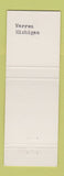 Matchbook Cover - Hollywood Weight Dynamics Warren MI