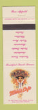 Matchbook Cover - Mimis Cafe Garden Grove Anaheim Yorba Linda Monrovia CA