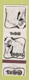 Matchbook Cover - Charlie's Seattle Bellevue Olympia PA girlie
