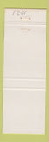 Matchbook Cover - Haifa Restaurant Toronto ON girlie Middle Eastern Food