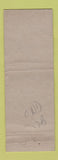 Matchbook Cover - Lajeunesse & Rouleau BA oil gas Sherbrooke QC pinup WEAR