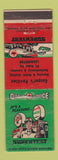 Matchbook Cover - Supertest oil gas Casper's Pavilion Leamington ON WORN