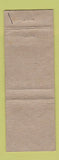 Matchbook Cover - Net Top Cleaners Sillery QC WORN