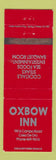 Matchbook Cover - Oxbow Inn Casa De Oro CA WEAR