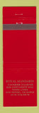 Matchbook Cover - Royal Mandarin Chinese Restaurant San Rafael CA