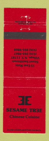 Matchbook Cover - Sesame Tree Chinese Restaurant Smithtown Village NY