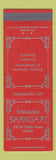 Matchbook Cover - Restaurant Shanghai Quebec QC