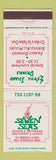 Matchbook Cover - Seven Seas Chinese Restaurant West Springfield MA