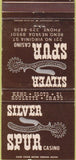 Matchbook Cover - Silver Spur Casino Reno NV 30 Strike