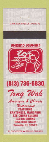 Matchbook Cover - Tong Wah Chinese Restaurant Dunedin FL