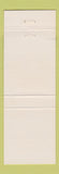 Matchbook Cover - Tong Wah Chinese Restaurant Dunedin FL