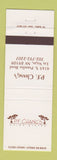 Matchbook Cover - PF Chang's Chinese Restaurant Las Vegas NV