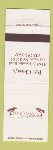 Matchbook Cover - PF Chang's Chinese Restaurant Las Vegas NV