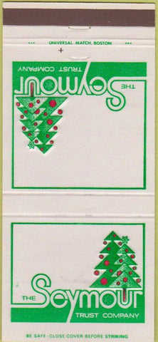 Matchbook Cover - The Symour Trust Co 30 Strike