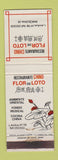 Matchbook Cover - Flor de Loto Chinese Restaurant Barcelona Spain