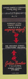 Matchbook Cover - Golden Bamboo Tavern Chinese Stratford ON