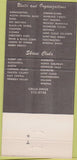 Matchbook Cover - Osman Temples Country Club Lost Spur St Paul MN 30 Strike