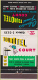 Matchbook Cover - Tour O Tel Motel Court Orlando FL 30 Strike