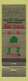 Matchbook Cover - Ding Ho Chinese Restaurant Columbus OH