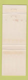 Matchbook Cover - Old Peerless Restaurant Lounge Oroville WA