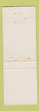 Matchbook Cover - Seibel's Little Mart Harvey ND